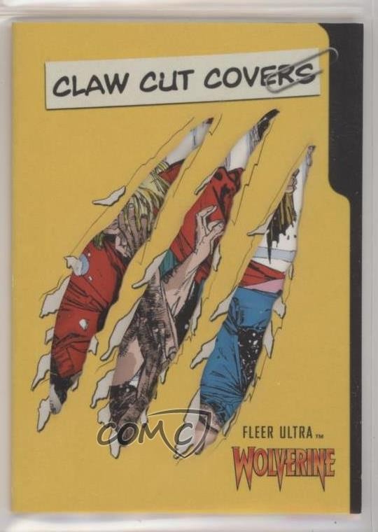 Copri taglio artiglio Fleer Ultra Wolverine 2023 43/50 Wolverine #10 #CCC-25 1b5r