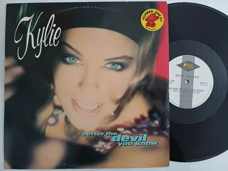 Vinyle 12" maxi 45t Kylie better the devil you know