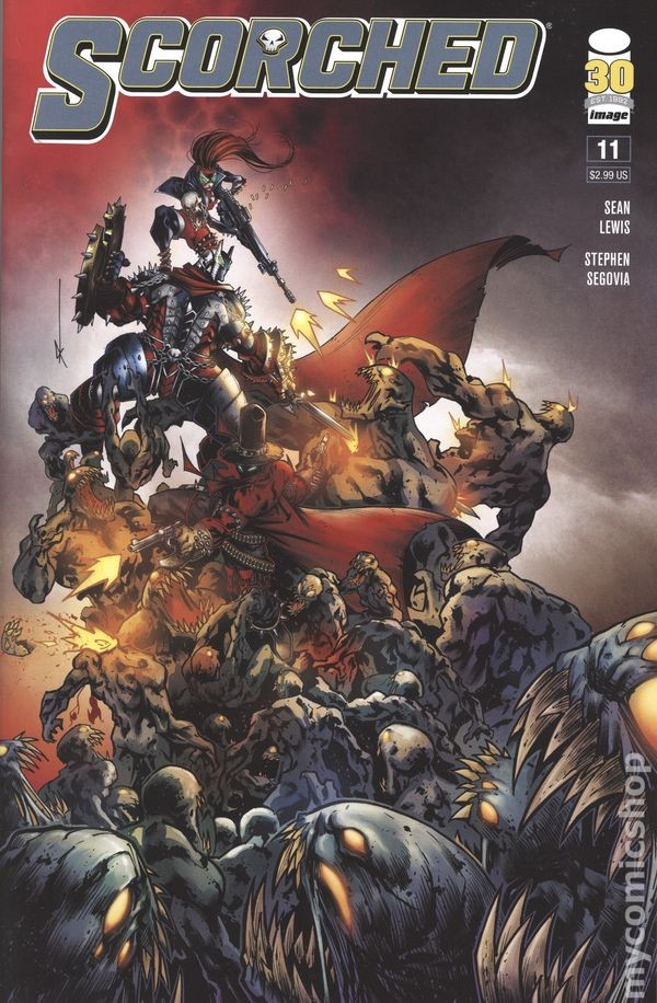 Spawn The Scorched #11B NM 2022 Stock Image