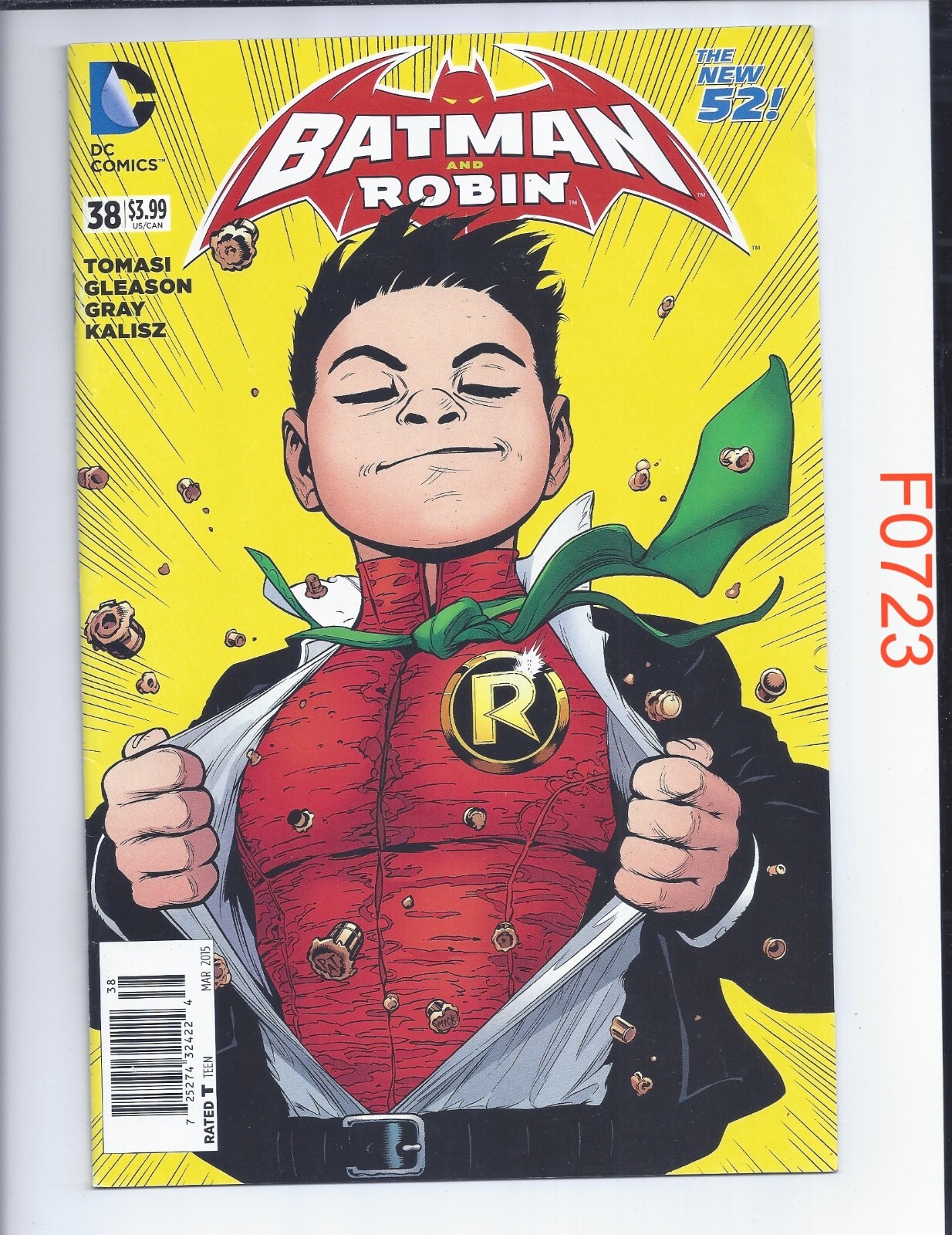 Batman and Robin #38 Edicola 2011 DC VF f0723