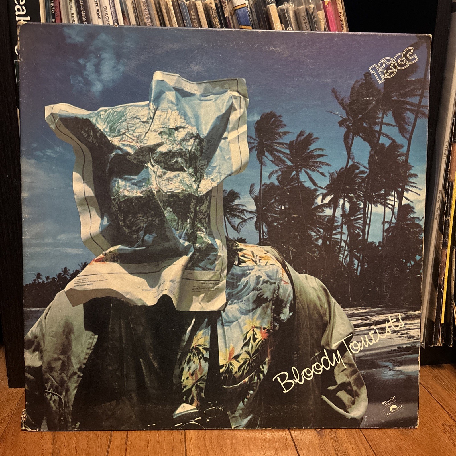 10 CC - Bloody Tourists LP - Polydor Records PD-1-6161  original inner sleeve