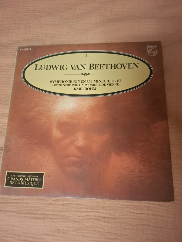 Vinyle Ludwig van Beethoven symphonie n°5 en ut mineur op.67