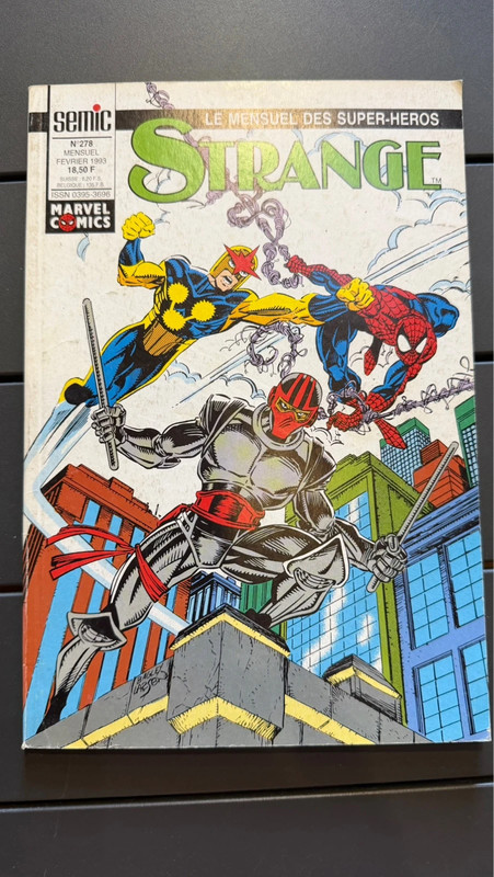 Strange n°278 – Février 1993 – Semic / Marvel Comics
