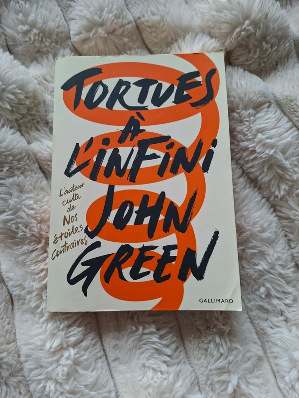 Livre "Tortues à l’infini" - John Green (Grand Format Gallimard)