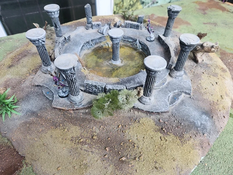 grand decor Warhammer Age of sigmar ou Aeldari 40K 60cm Attention Colissimo Home seulement!