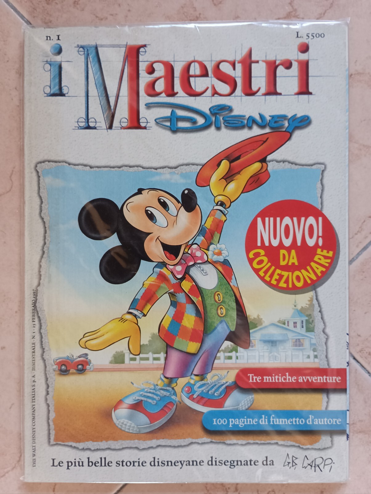 I Maestri Disney n.1 (Disney Italia 1997) - Raro