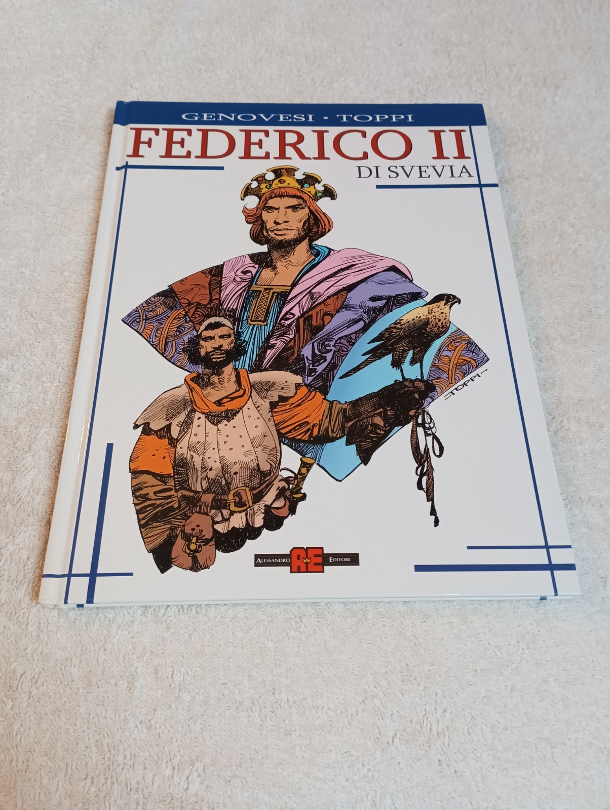 FEDERICO II DI SVEVIA genovesi-toppi CARTONATO del 2003 ALESSANDRO EDITORE 