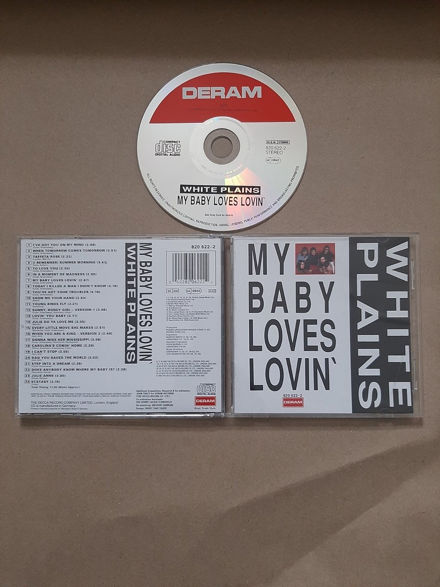 WHITE PLAINS - MY BABY LOVES LOVIN'  (CD)