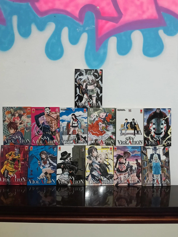 Manga - Sky Violation ed. ITA dal vol. 1 al vol 13