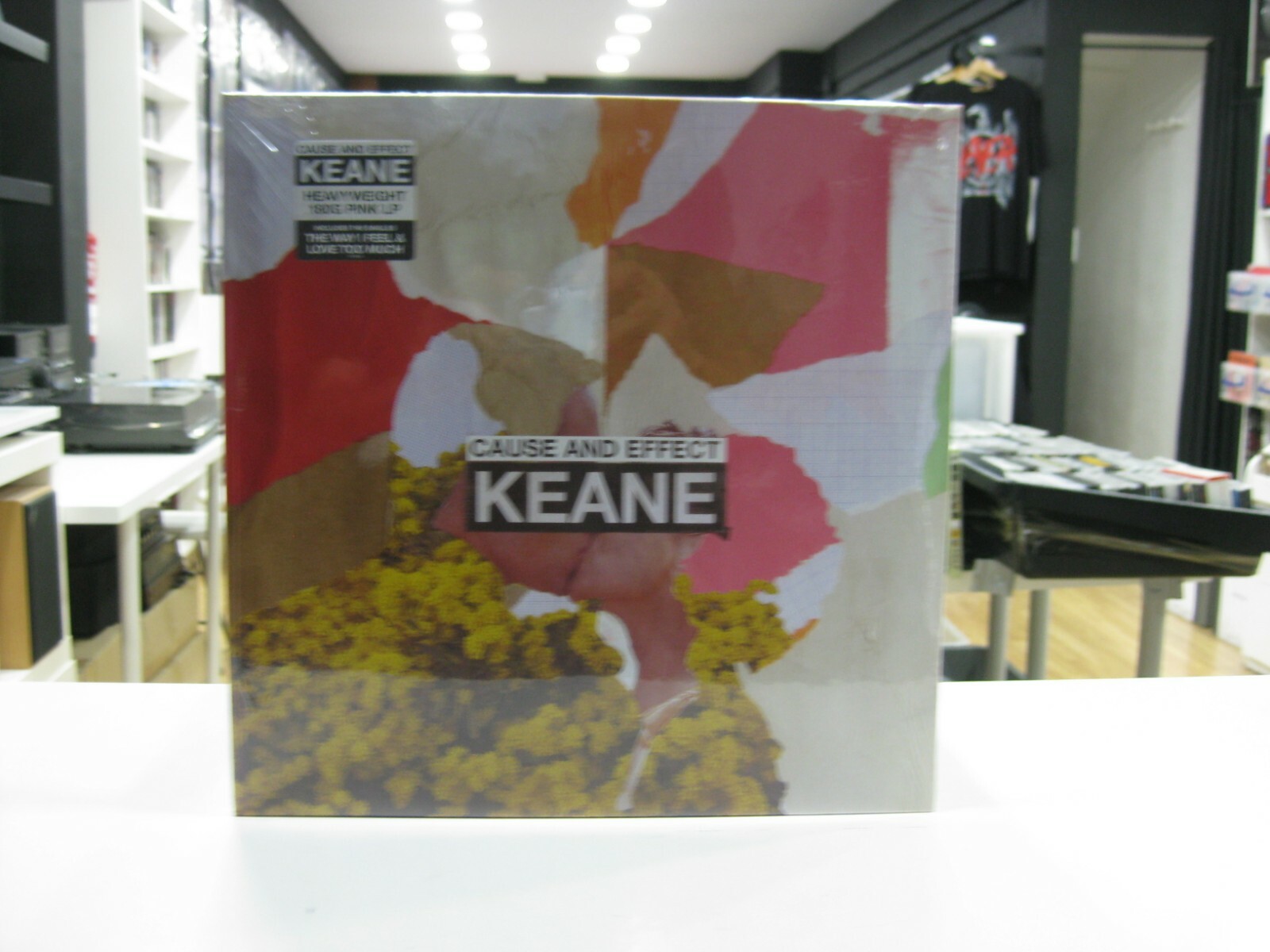 KEANE LP CAUSE E EFFECT LIMITED EDITION VINILE ROSA 180 GRAMMI