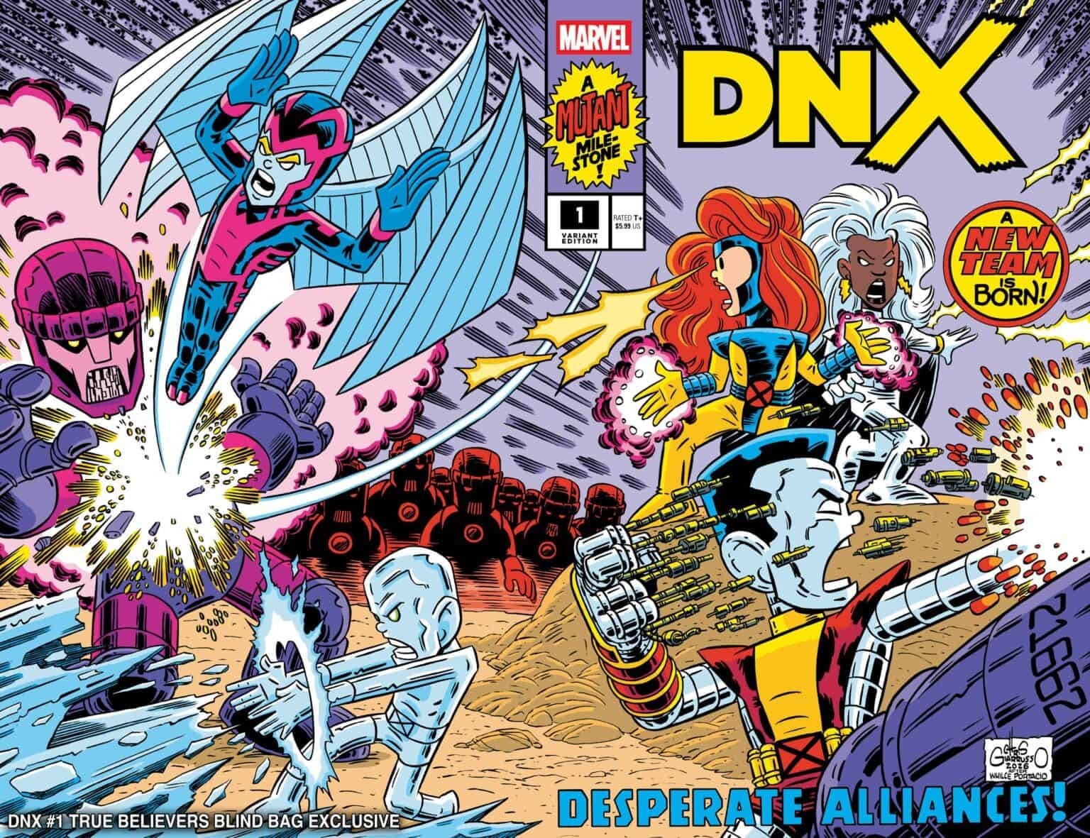 Borsa cieca DNX #1 True Believers Chris Giarrusso variante avvolgente Marvel 2026