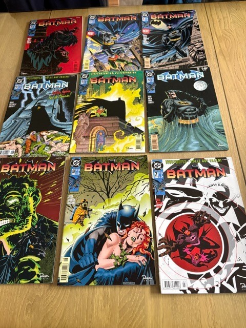 Lotto 9 DC Comic Batmann, 1 - 9