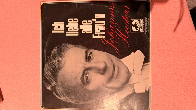 Vinyl, Schallplatte, Johannes Heesters