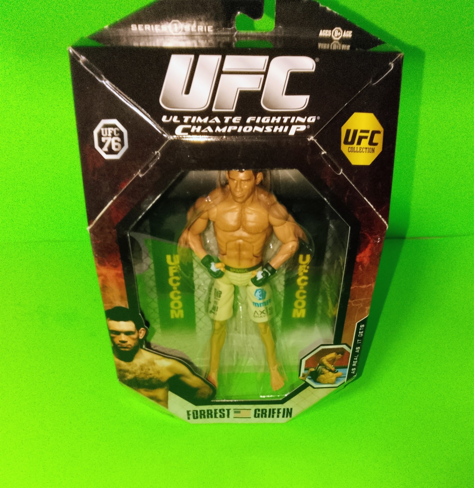 UFC Series 1 - Forrest Griffin Figure [UFC 76] New Sealed RARE 