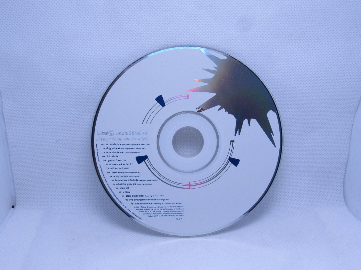 Missy Elliott – So Addictive CD 2001 Hip Hop R&B Elektra