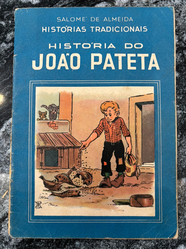 Livro português raro infantil anos 60