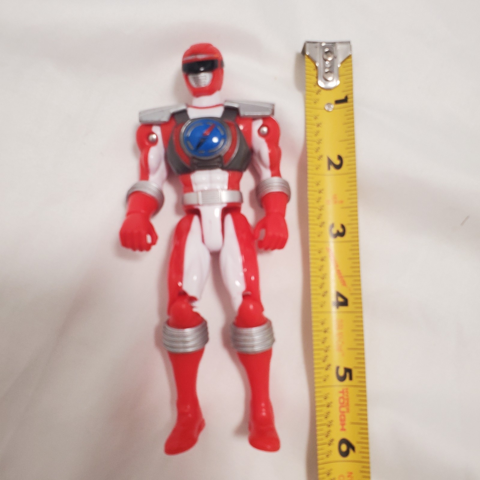 Power Rangers Operation Overdrive Hovertek Cycle Red Ranger Figure Bandai 2007