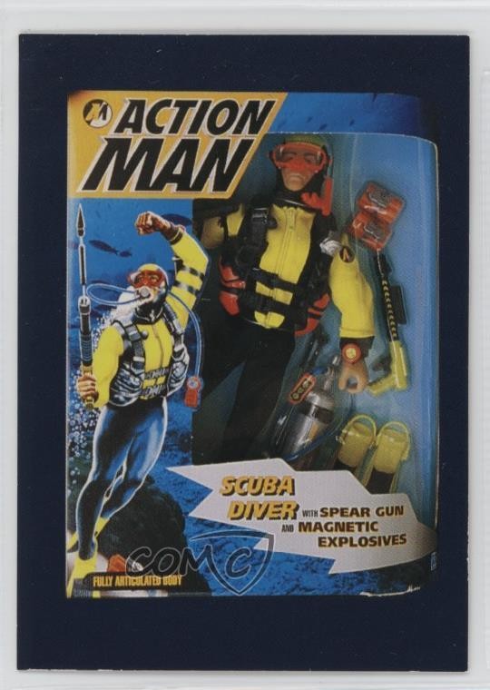 1994 Comic Images GI Joe 30th Salute UK Action Man Scuba Diver #57 1b9b