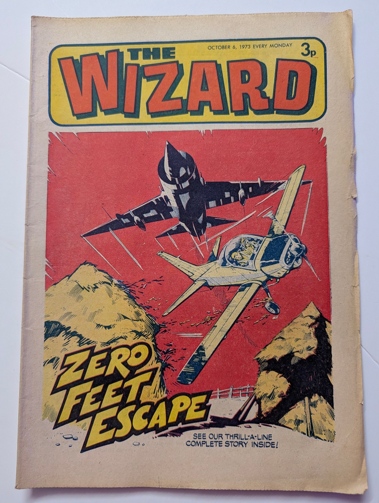 Wizard Comic, October 6th 1973.