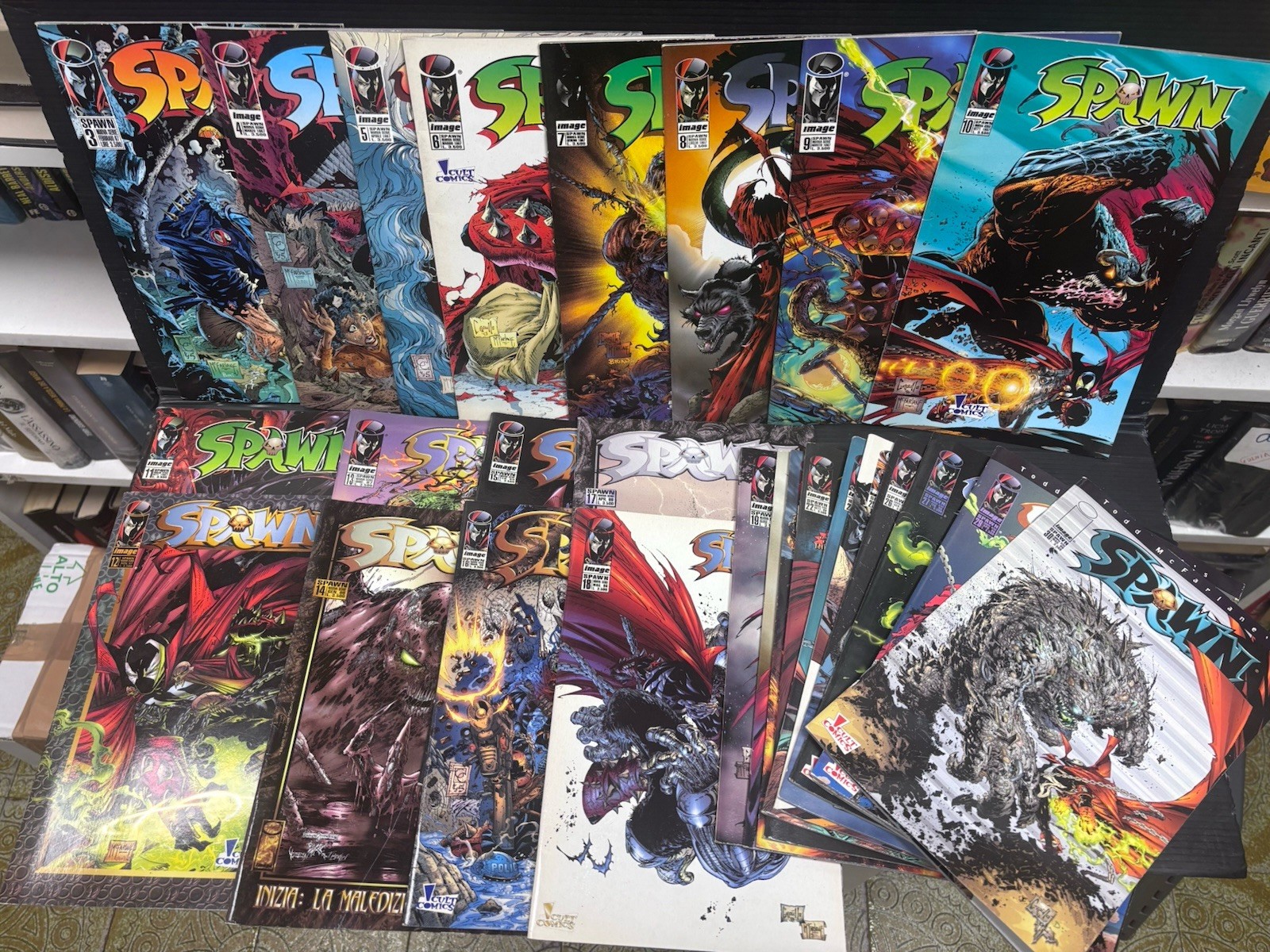 S1 Spawn Nuova Serie del 1998 Da 3 A 30 Manca 24