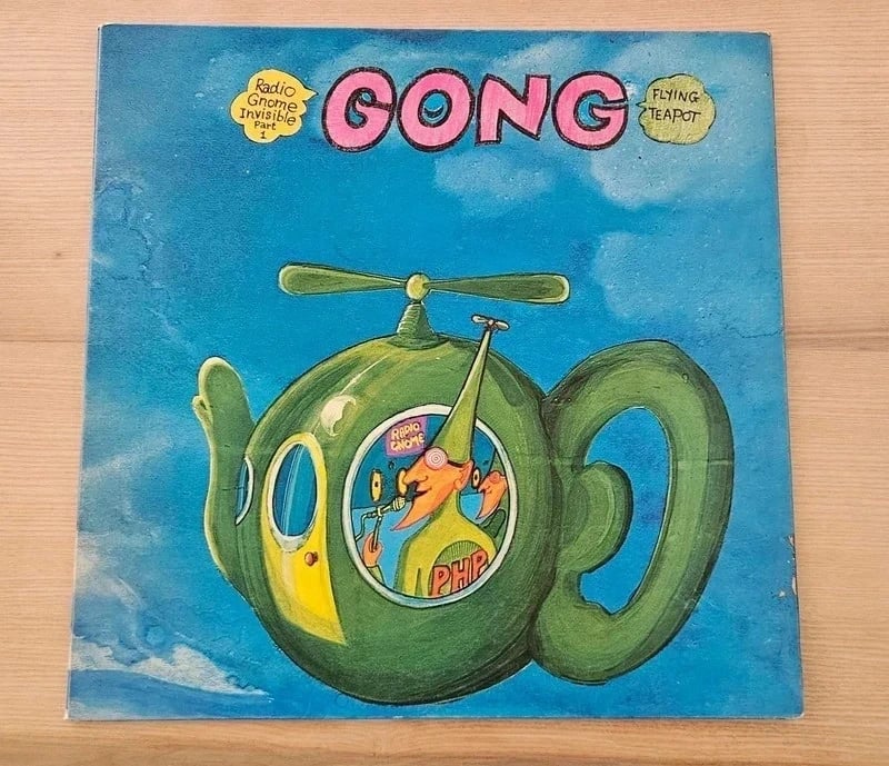 Vinyle 33T GONG The flying teaapot