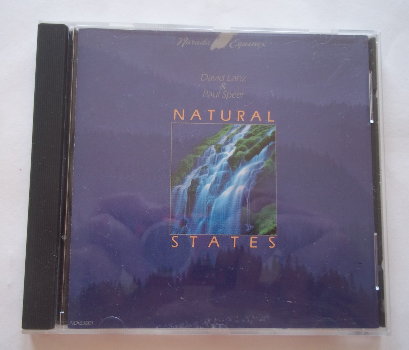 CD NATURAL STATES David Lanz & Paul Speer - Miranova, Rain Forest, Allegro 1985