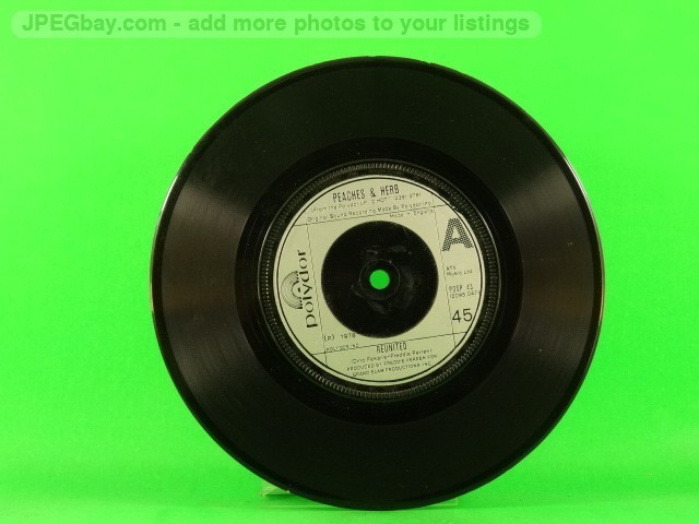 PEACHES & HERB REUNITED (PLAIN SLEEVE) (1) (137) 7" POLYDOR