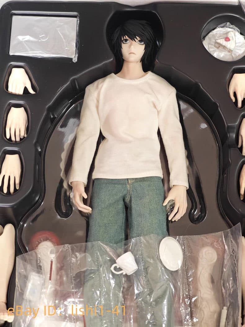 In Stock Modellino GAMETOYS GT007 1/6 L Lawliet Death Note Corpo Articolato
