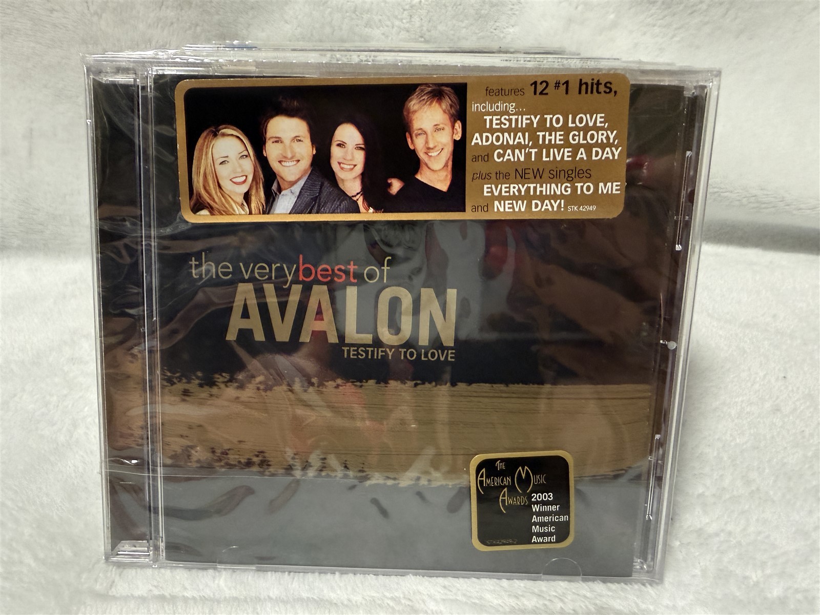 NEW SEALED CD THE VERY BEST OF AVALON TESTIFY TO LOVE