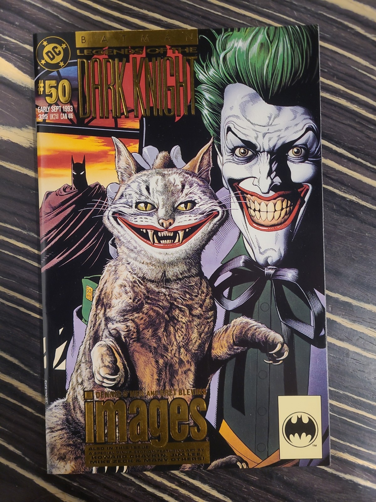 Batman Legends Cavaliere Oscuro Gold Foil Joker Edizione Chiave