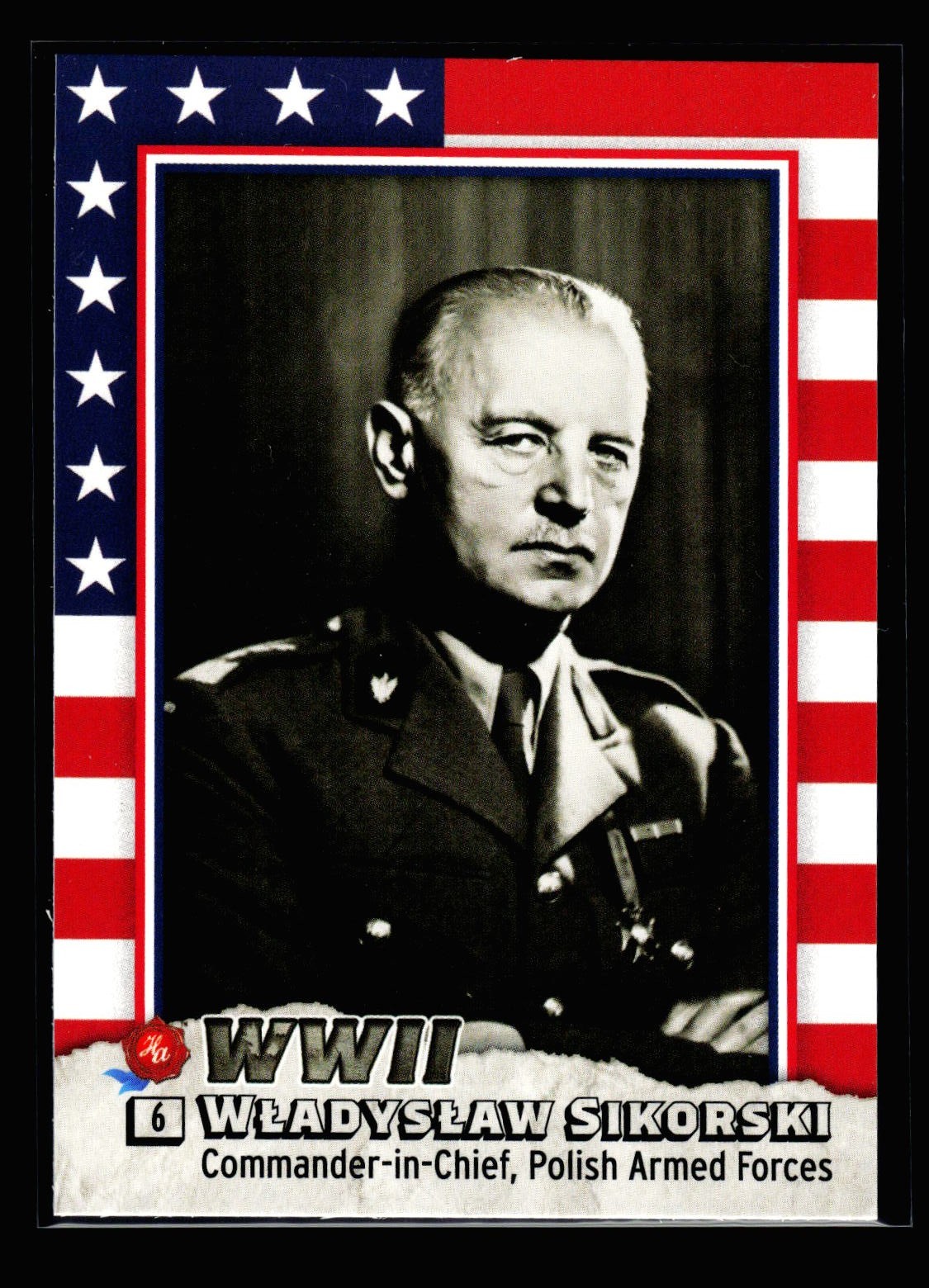 2025 Autografi Storici Carta Seconda Guerra Mondiale-#6 Wladyslaw Sikorski