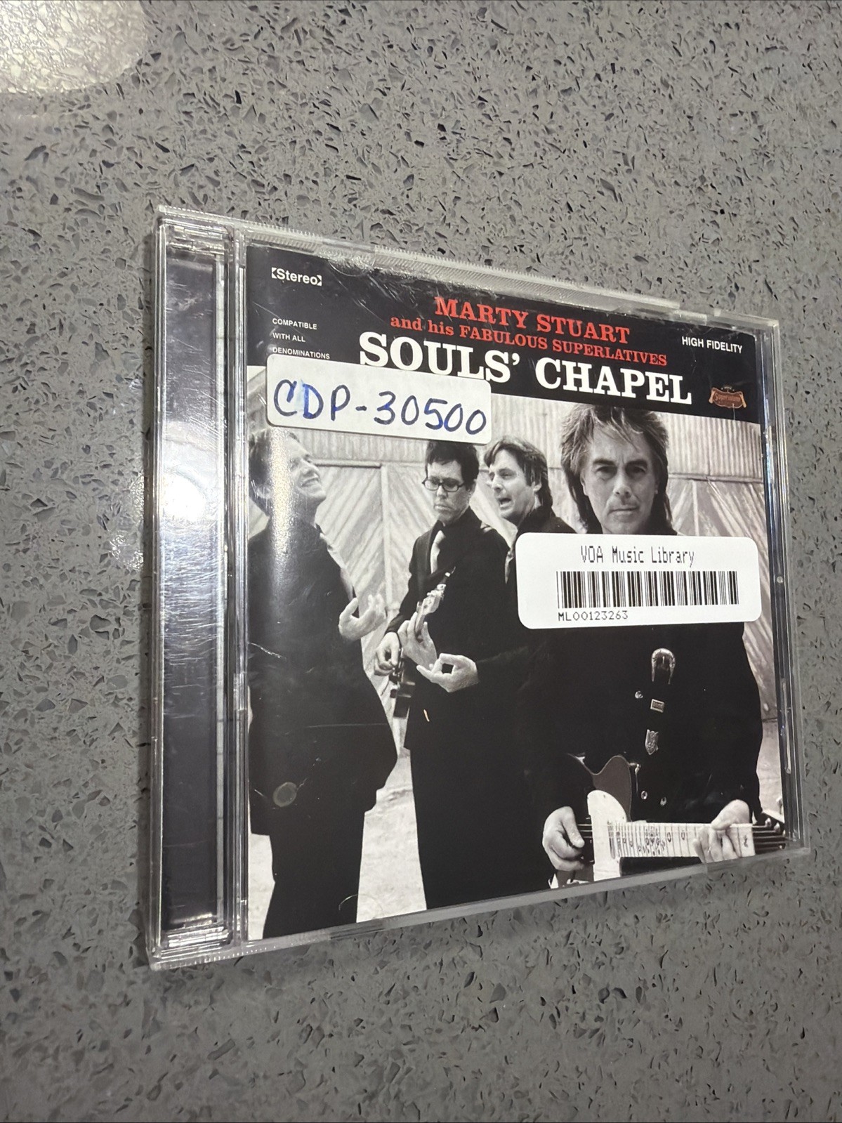 Marty Stuart And His Fabulous Superlatives - Souls' Chapel (CD, 2005) - VOA