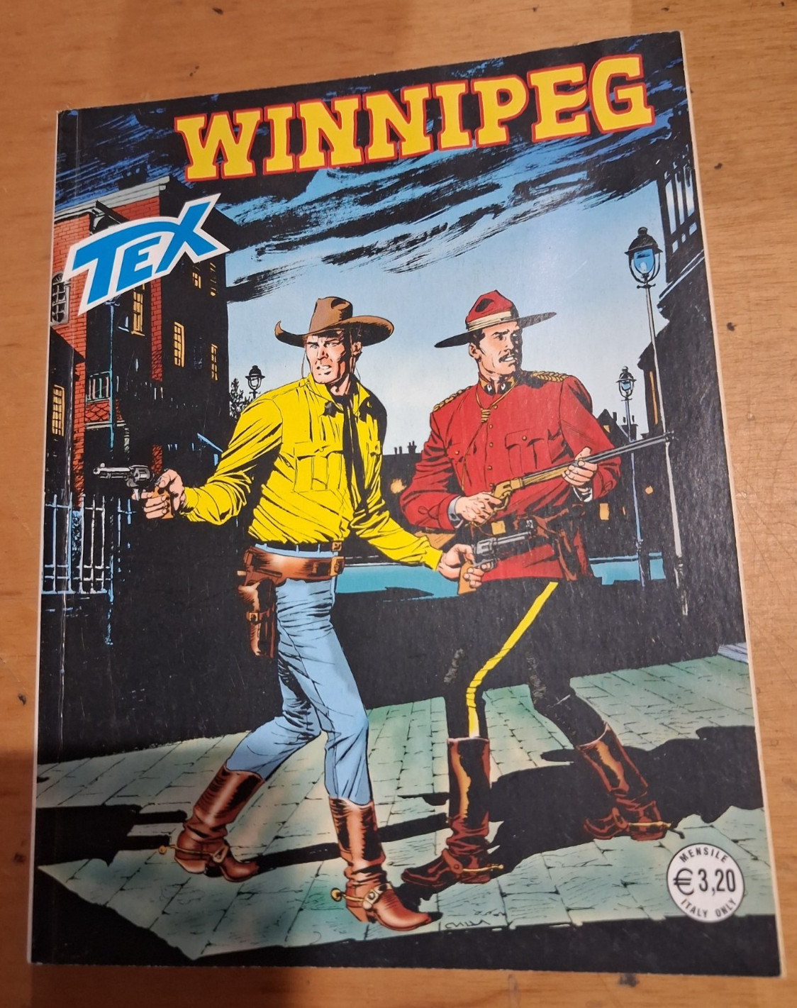 fumetto tex n.658 winnipeg agosto 2015 bonelli editore