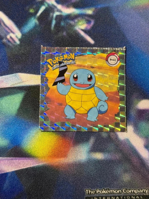 Pokémon squirtle prism holo crimped 1999 artbox pr22