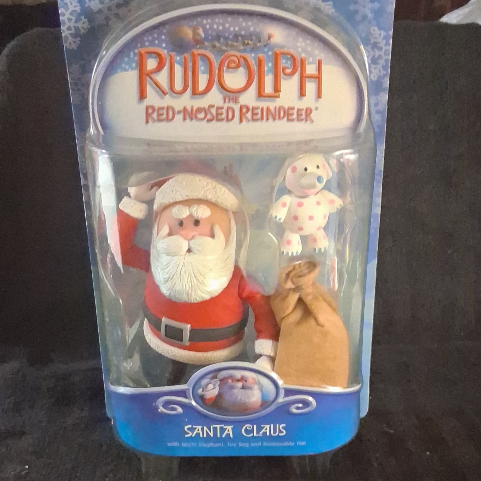 Vintage Memory Lane Rudolph Red Nosed Reindeer Santa Misfit Elephant Figure