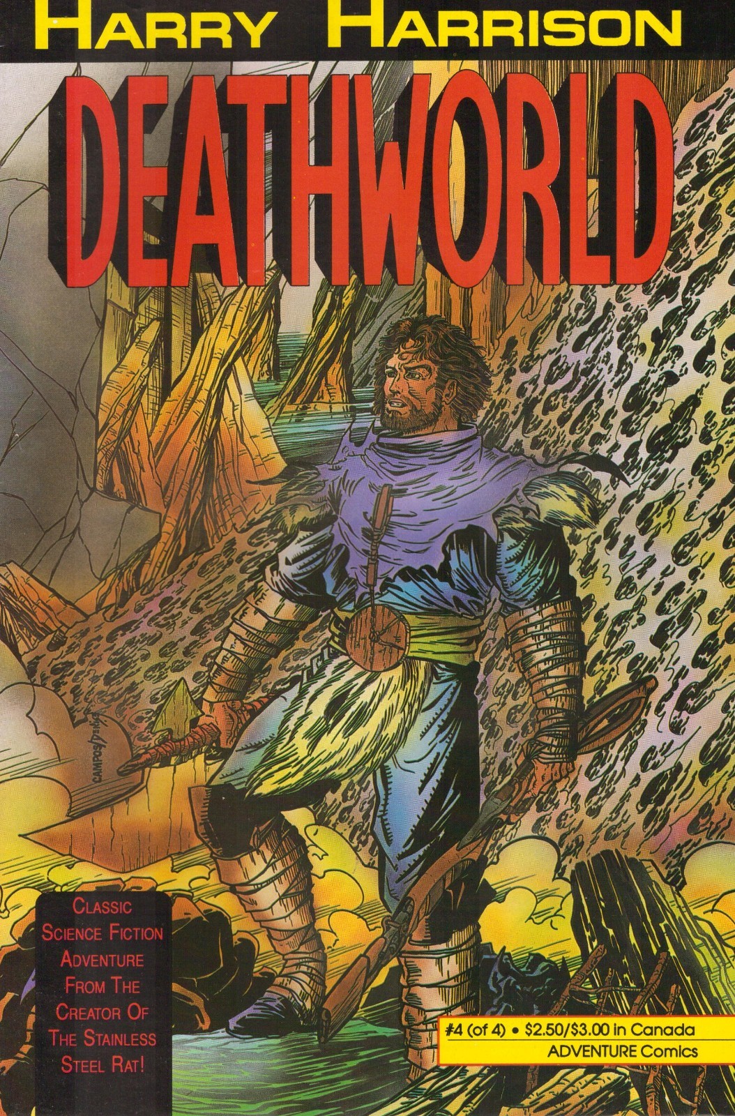 48310: ADVENTURE COMICS DEATHWORLD #4 grado VF