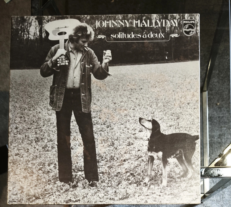 Johnny Hallyday Solitude à deux  Vinyle LP 33 Tours  20R2  Philips  9101179  1973