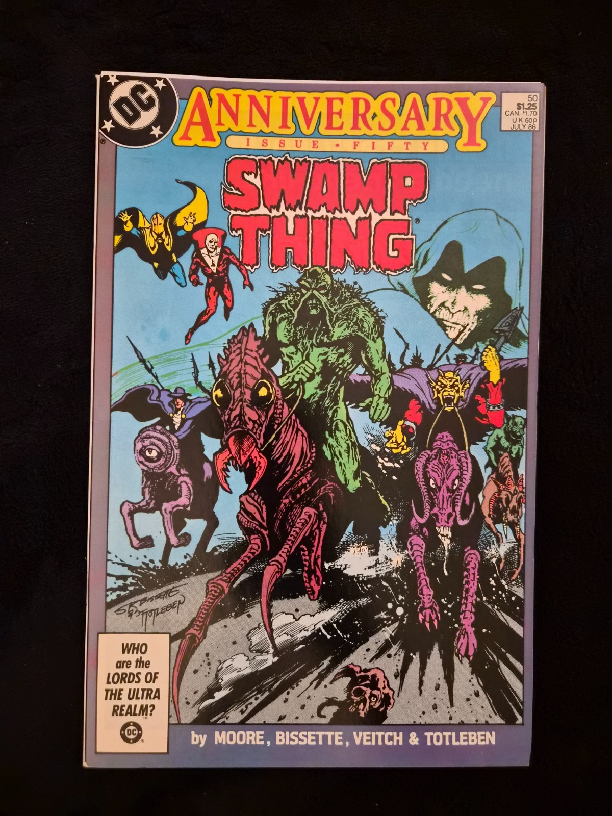Swamp Thing #50 (DC Comics luglio 1986) 1° Justice League Dark non ufficiale VF/NM