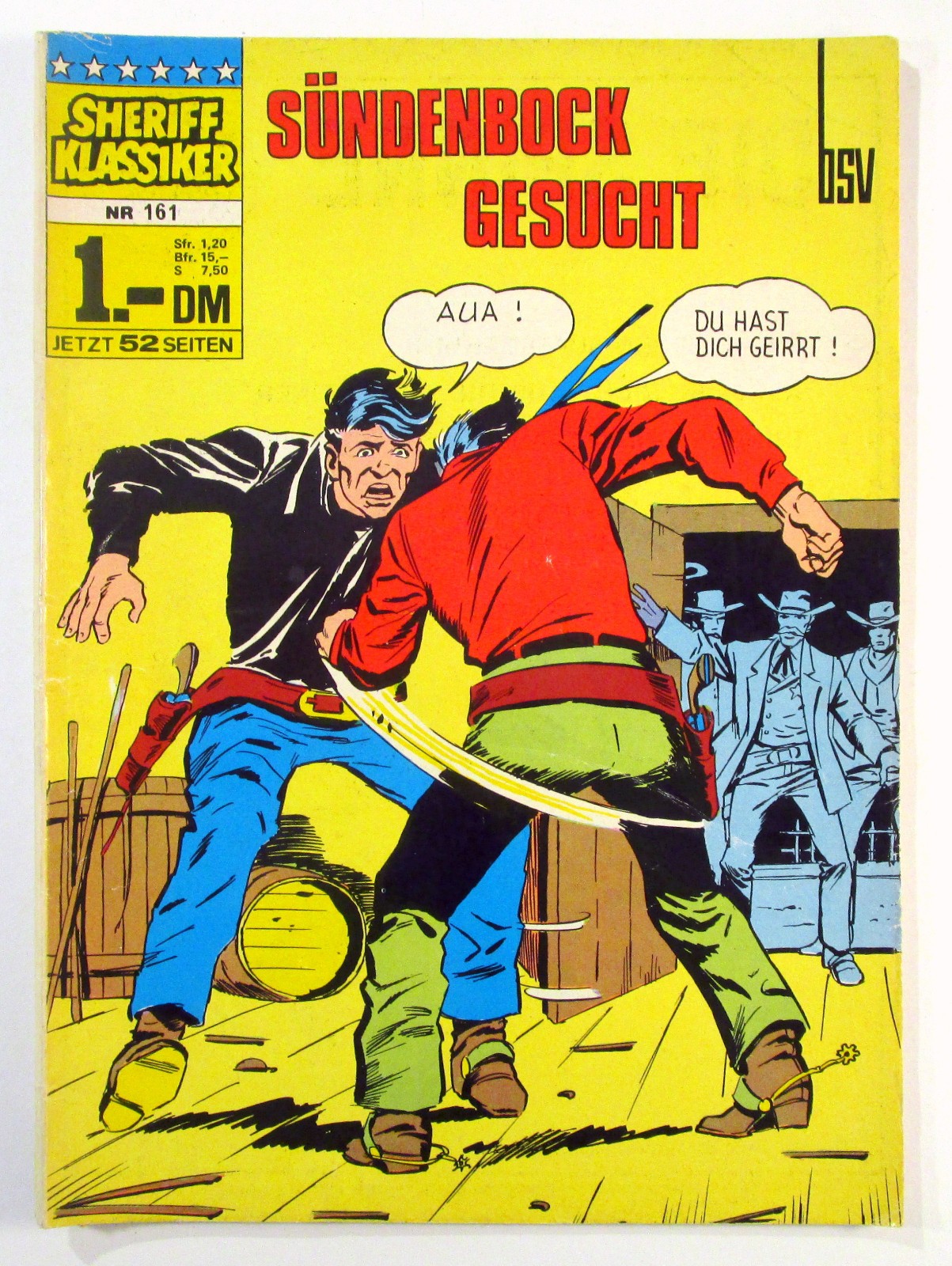 Sceriffo Classico Fumetto n.161 Originale BSV Editore 1964 - 1973 Z 2