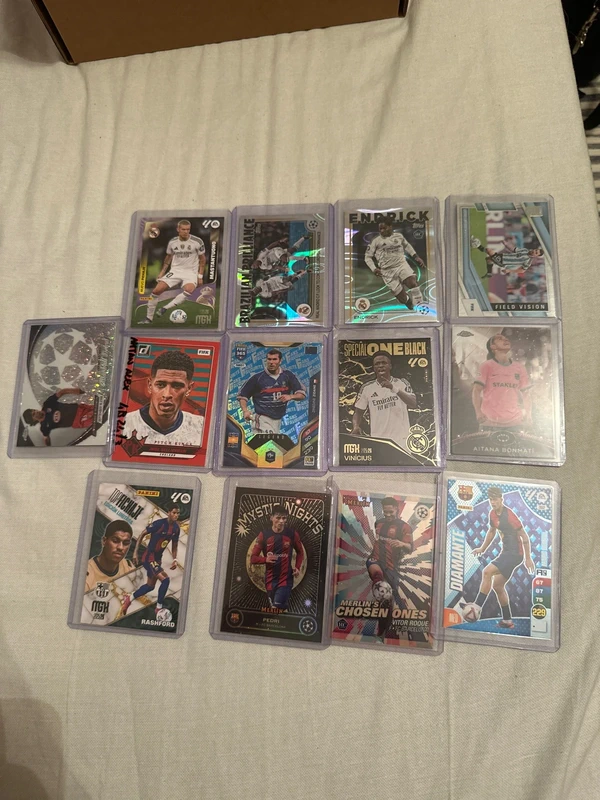 Lote Barça-Real Madrid Topps/Panini