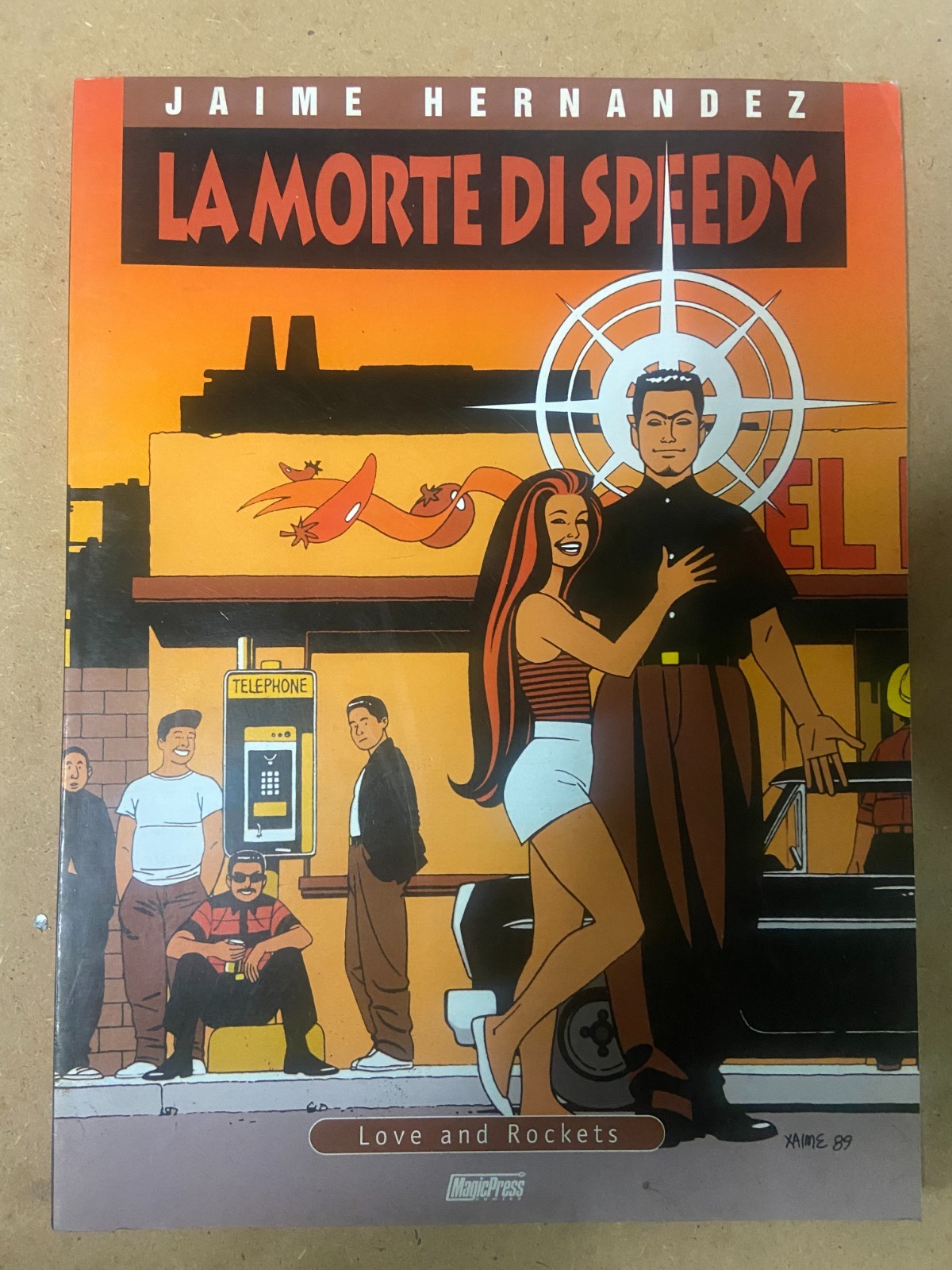 LA MORTE DI SPEDY 1999 1° EDIZ. MAGIC PRESS JAIME  HERNANDEZ