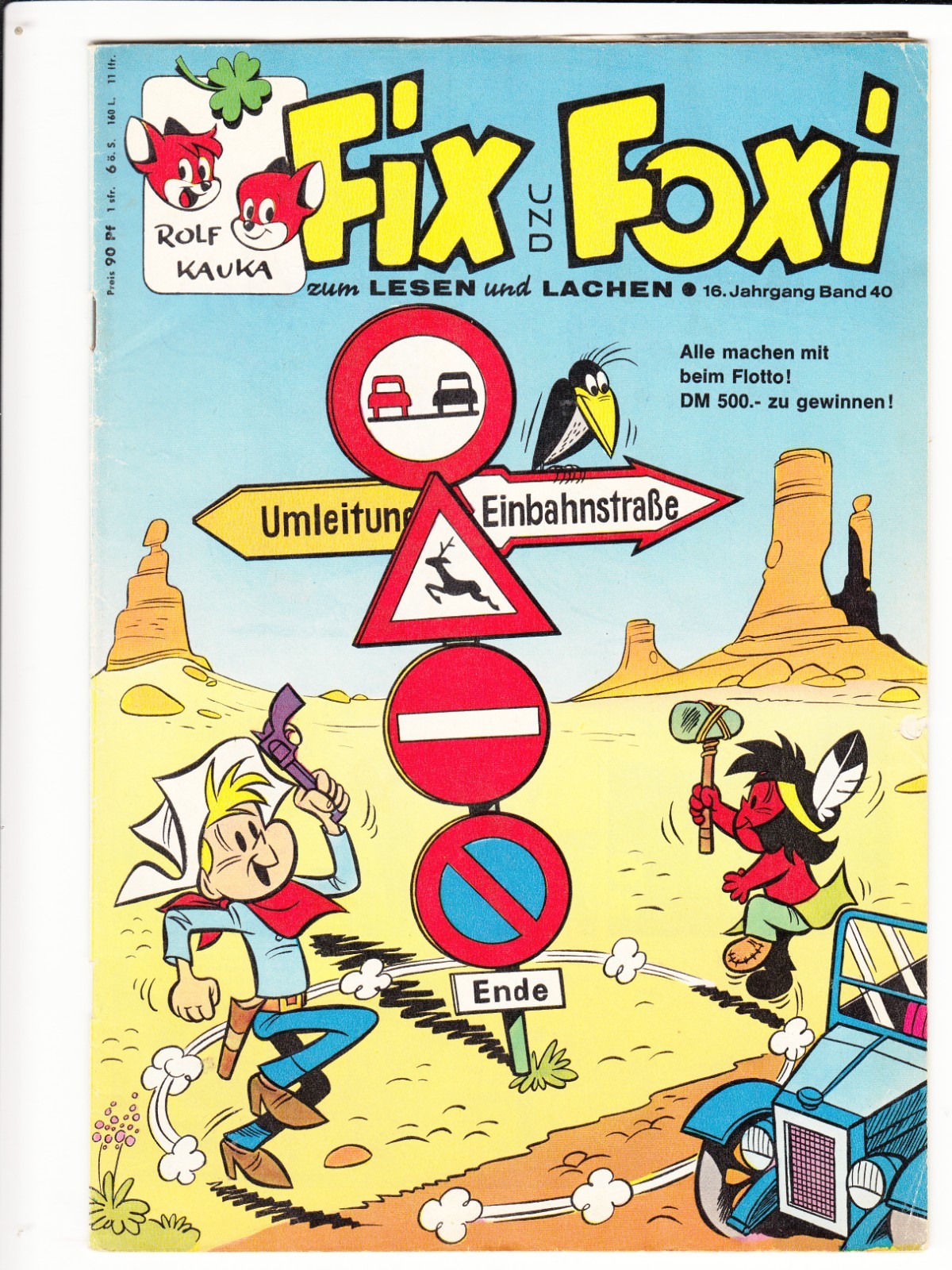 Fix e Foxi 16° anno / Rolf Kauka-n.40 in condizioni.3+