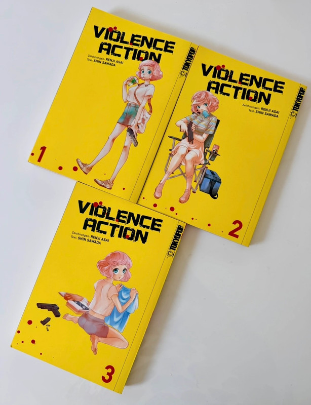 Tokyopop Manga | Violence Action | Band 01 - 03 | Action | 16+