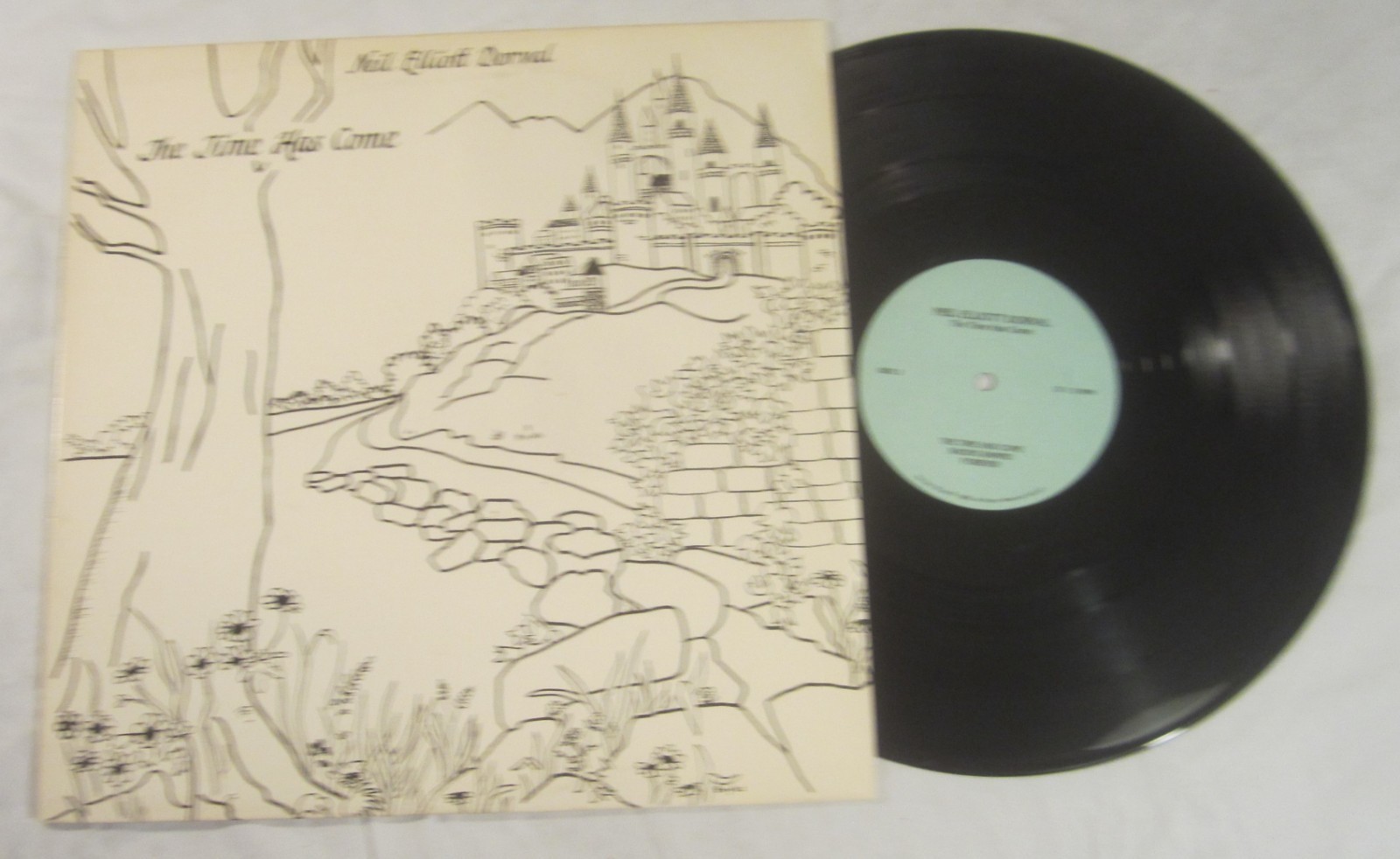 NEIL ELLIOTT DORVAL Privately Pressed LP: THE TIME HAS COME - Philadelphia, 1985