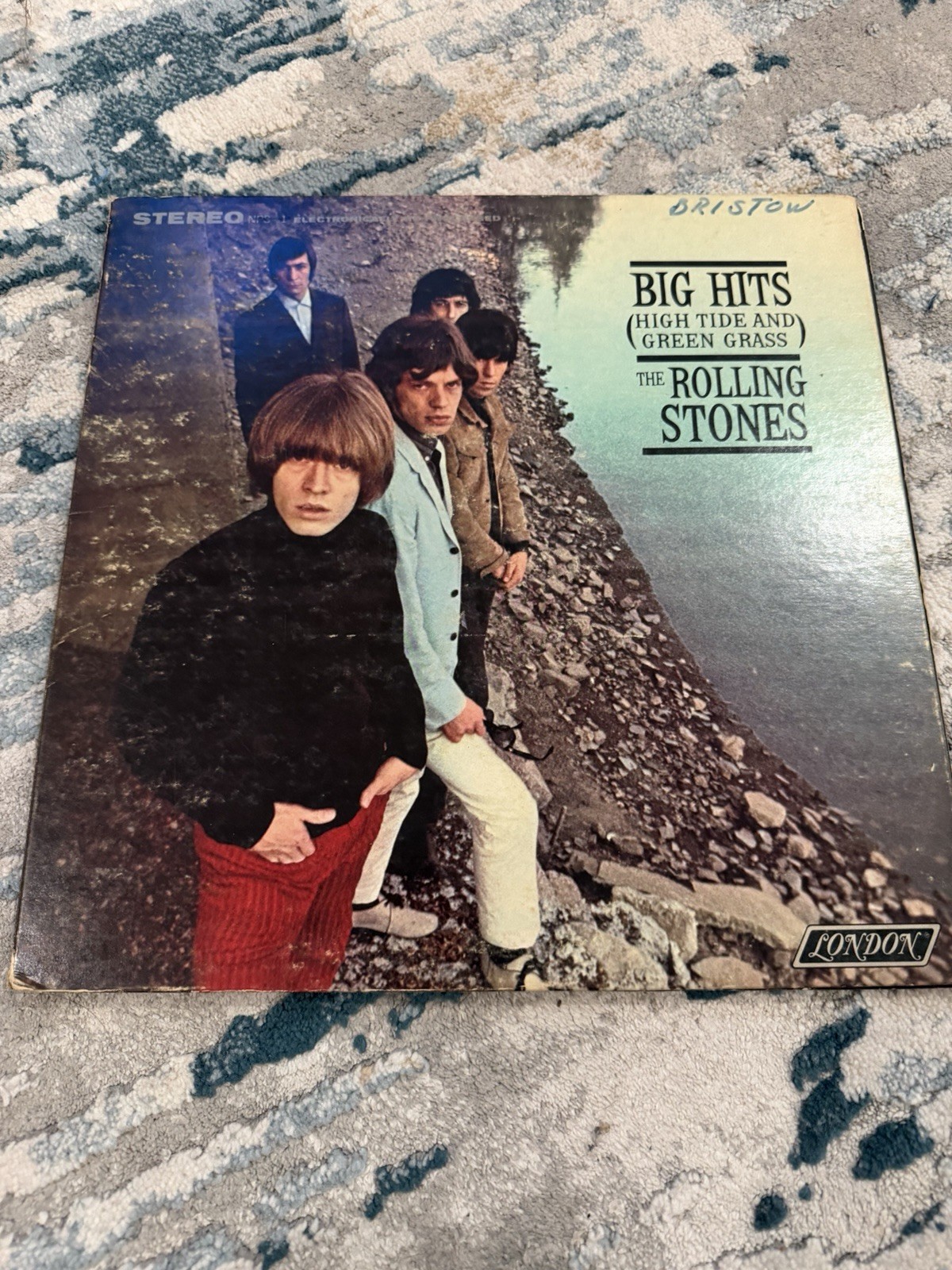Rolling Stones Big Hits LP 1966 London NPS-1 Stereo VG+ Vinyl Photo Booklet