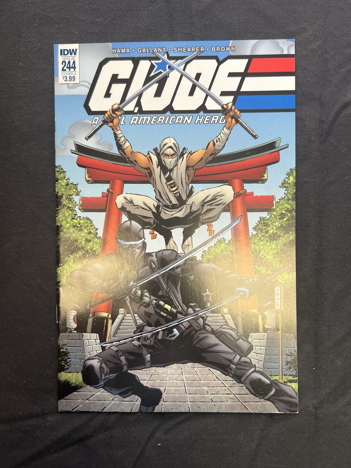 GI Joe #244 - Hama - First Snake Eyes II - IDW 2017