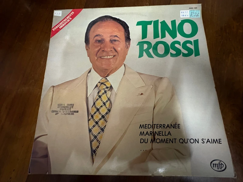 Vinyle 33t Tino Rossi Méditerranée