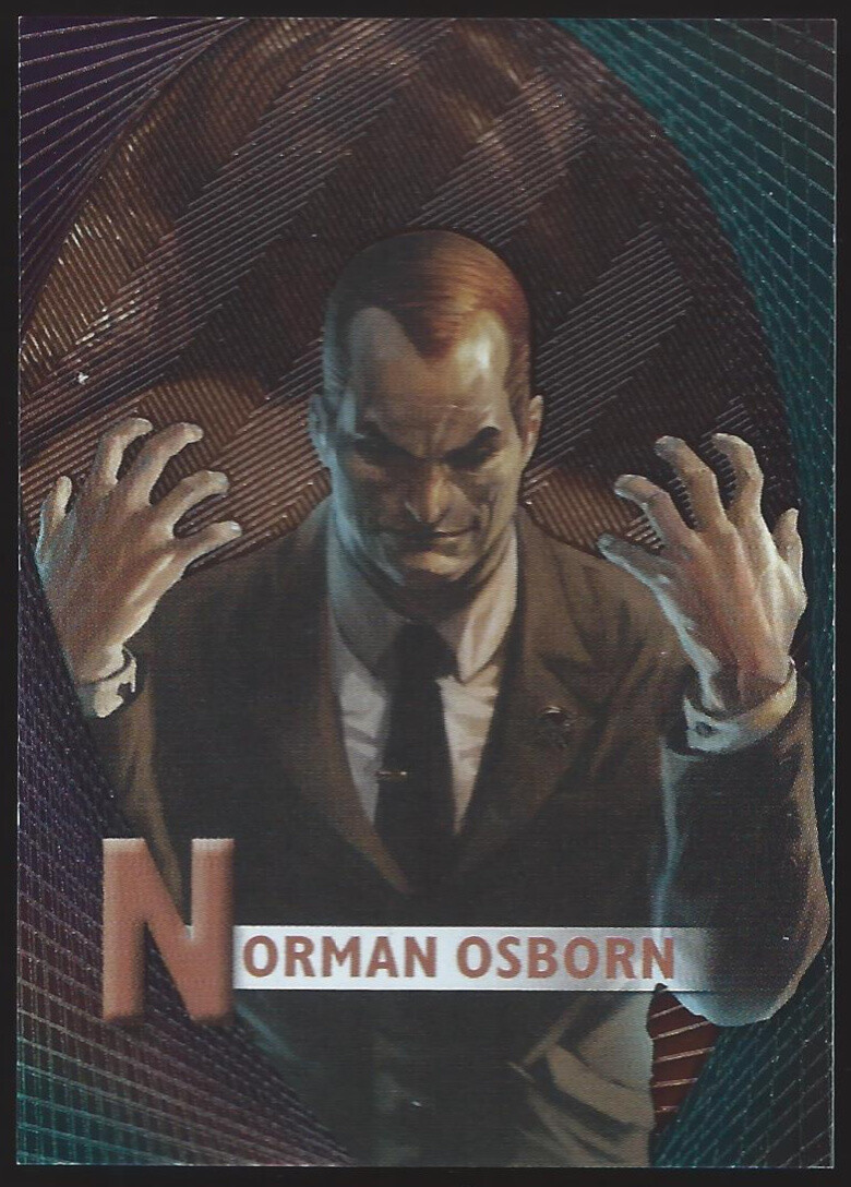 2012 Marvel Beginning Series 2 PRIME MICROMOTION Foil #M-36...NORMAN OSBORN