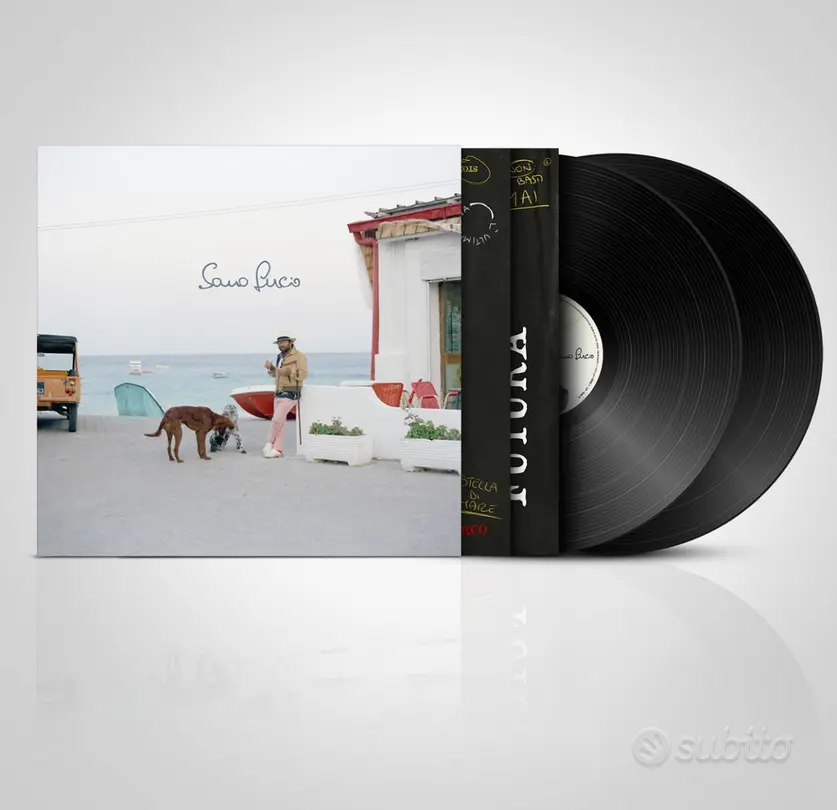 Sono Lucio – 2LP Black 180gr Vinile LUCIO DALLA