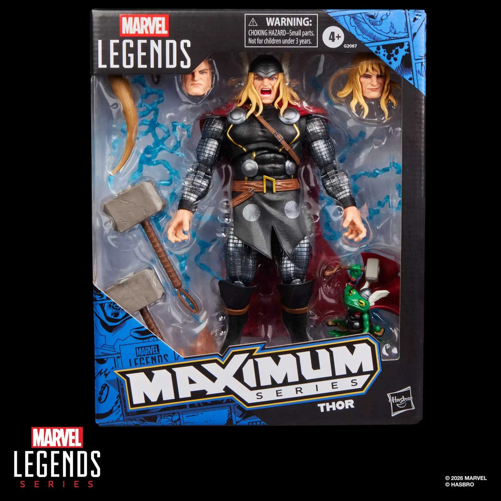Hasbro Marvel Legends Modellino Thor serie massima scala 1/12